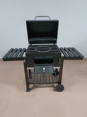 40kgs CSA Portable Charcoal Grill 12.6 Inch Stainless Steel Wood Burning Grill