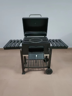 Movable CSA Charcoal BBQ Grill 30kgs Stainless Steel Wood Grill