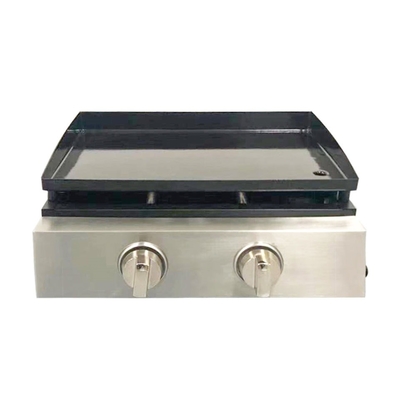 2 Burners Teppanyaki BBQ Grill