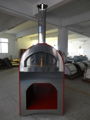840mm Stainless Steel Wood Pizza Oven 201ss Steel Wood Fired Oven