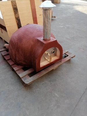 Easily Move 70 Kgs Ceramic Pizza Oven 10 min Pizza Ceramic Oven