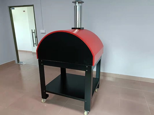 2200mm Stainless Steel Wood Fired Oven AGA Spatula Wood Burning Oven