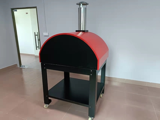 Stainless Steel Wood Fired Pizza Oven CSA Outside Ovens Burns Wood