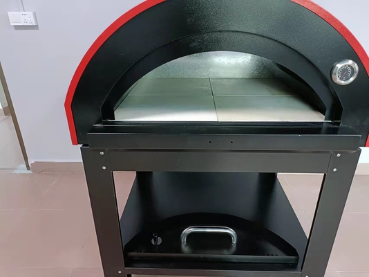 950mm Mobile Wood Fired Pizza Oven 201S Stainless Steel Wood Oven