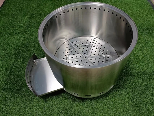 Outdoor Metal 304ss Portable Fire Pits CSA Garden Square Fire Pit