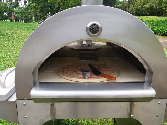 750mm Stainless Steel Wood Fired Pizza Oven Spatula Stainless Steel Wood Fired Oven