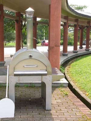 720mm AGA Stainless Steel Wood Fired Pizza Oven CSA Wood Fired Stove Oven