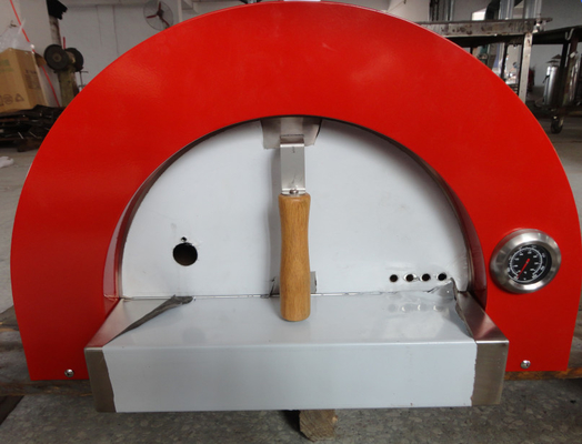 Large Stainless Steel Wood Fired Pizza Oven Multi-Burner System
