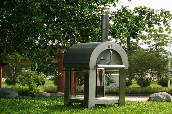 Automatic Ignition System Stainless Pizza Wood Oven For Various Temperature Ranges